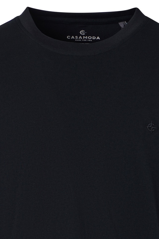 CASAMODA T-Shirt »CASAMODA T-Shirt Doppelpack uni«