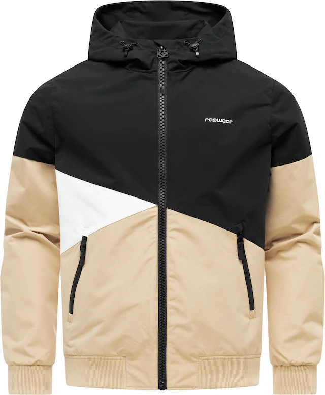 Ragwear Outdoorjacke »Renad« mit Kapuze Ultraleichte wasserdichte Herren Übergangsjacke mit Kapuze