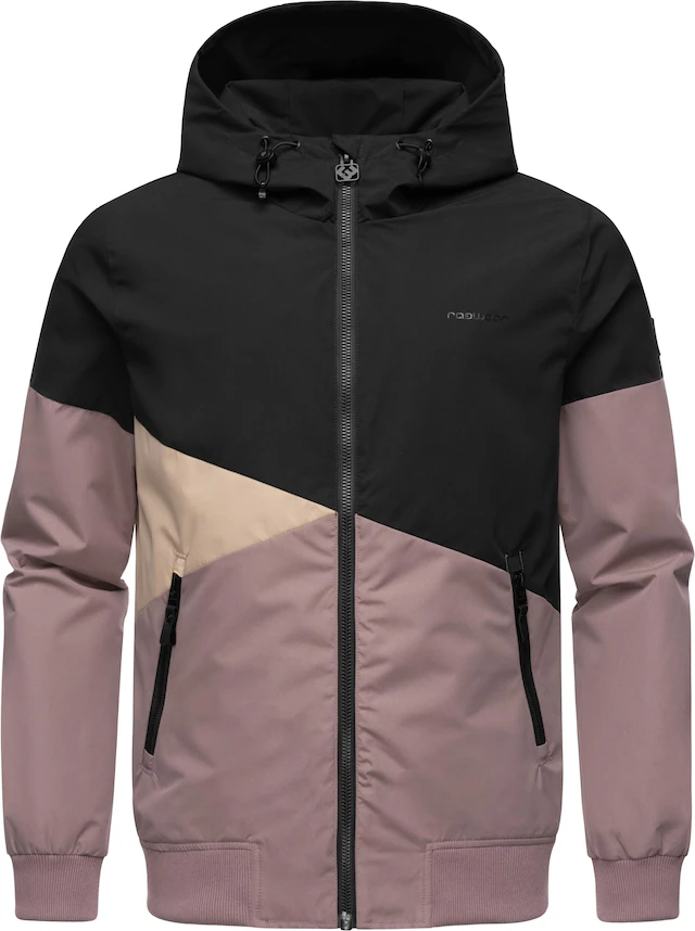 Ragwear Outdoorjacke »Renad« mit Kapuze Ultraleichte wasserdichte Herren Übergangsjacke mit Kapuze