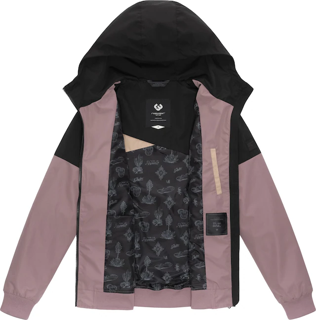 Ragwear Outdoorjacke »Renad« mit Kapuze Ultraleichte wasserdichte Herren Übergangsjacke mit Kapuze