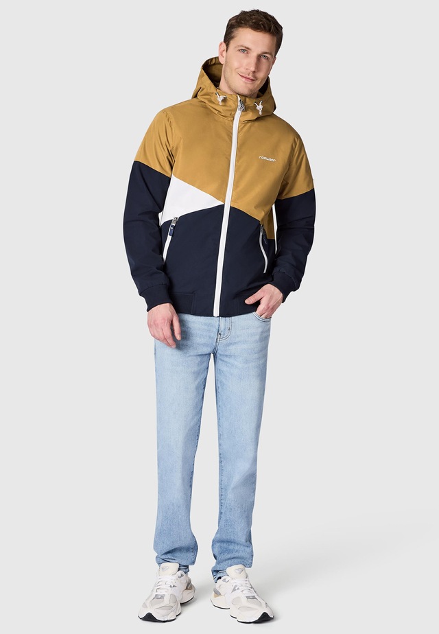 Ragwear Outdoorjacke »Renad« mit Kapuze Ultraleichte wasserdichte Herren Übergangsjacke mit Kapuze