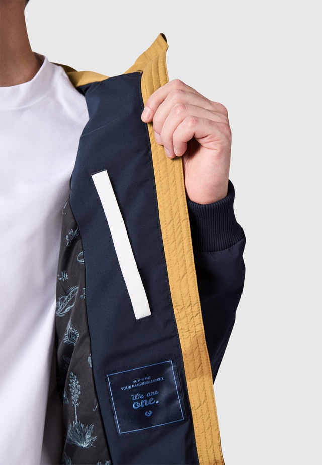 Ragwear Outdoorjacke »Renad« mit Kapuze Ultraleichte wasserdichte Herren Übergangsjacke mit Kapuze
