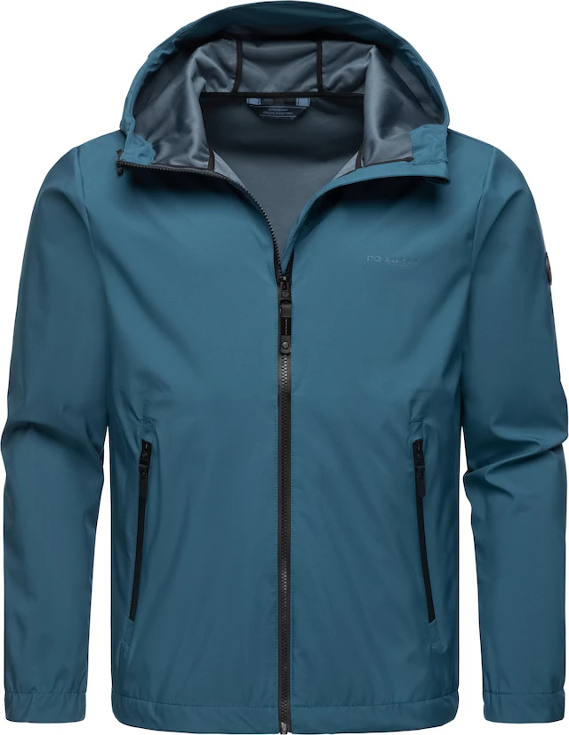 Ragwear Softshelljacke »Shellwie« mit Kapuze Wasserdichte Herren Übergangsjacke mit Kapuze