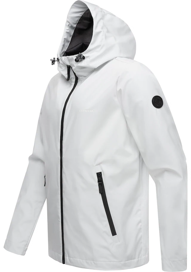 Ragwear Softshelljacke »Shellwie« mit Kapuze Wasserdichte Herren Übergangsjacke mit Kapuze