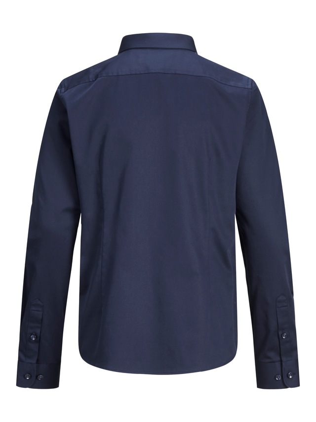 Jack & Jones Junior Langarmhemd »JPRPARMA cool, elastisch, kombinierbar« Baumwollmischung, regular fit