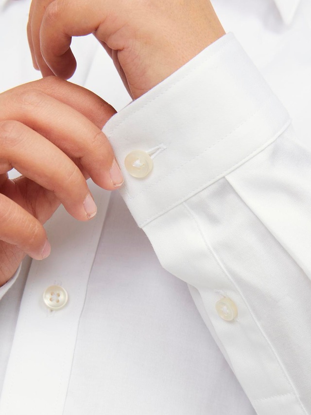 Jack & Jones Junior Langarmhemd »JPRPARMA cool, elastisch, kombinierbar« Baumwollmischung, regular fit