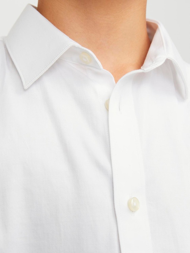 Jack & Jones Junior Langarmhemd »JPRPARMA cool, elastisch, kombinierbar« Baumwollmischung, regular fit