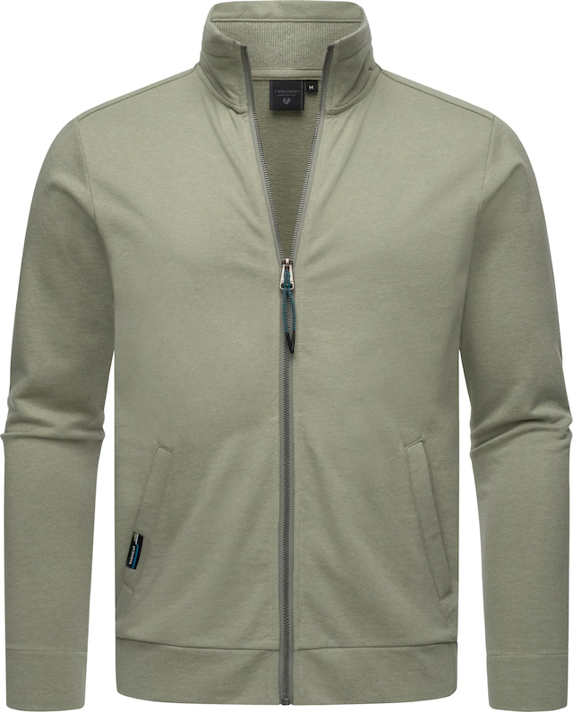 Ragwear Kapuzensweatjacke »Miet« coole Herren Basic Sweatjacke