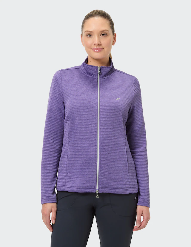 Joy Sportswear Trainingsjacke »D SWEATJACKE PEGGY« sportlicher Stil, mit Reißverschluss, gerader Abschluss, aus Polyester