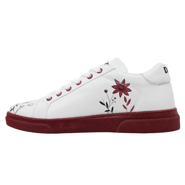 DOGO Sneaker »Ace Low-Top Sneaker Best Of Tweety And Sylvester Black Damen« Handgefertigt