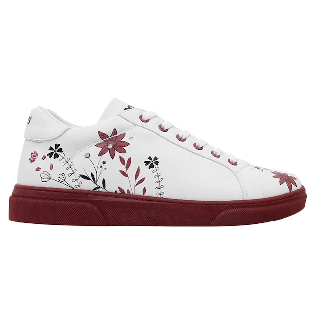 DOGO Sneaker »Ace Low-Top Sneaker Best Of Tweety And Sylvester Black Damen« Handgefertigt
