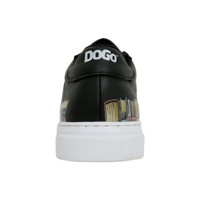 DOGO Sneaker »Ace Low-Top Sneaker Best Of Tweety And Sylvester Black Damen« Handgefertigt