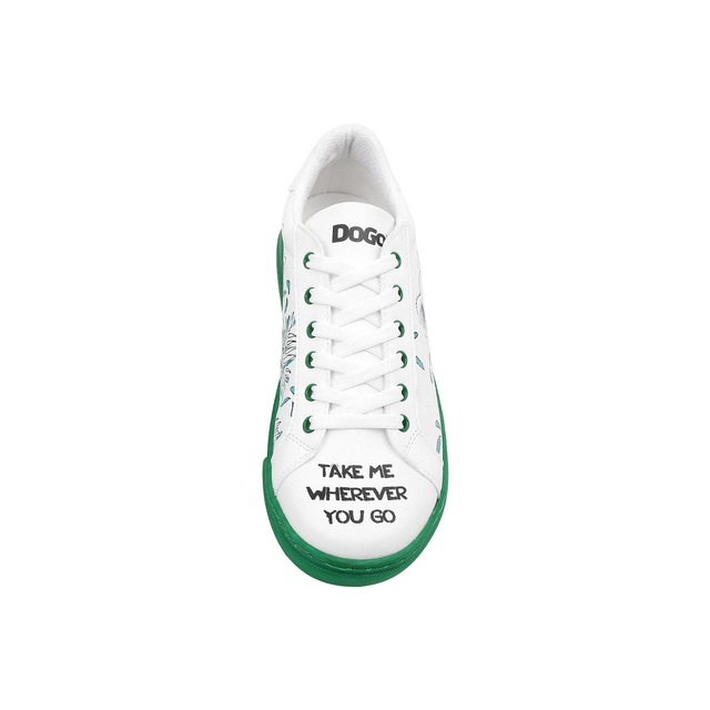 DOGO Sneaker »Ace Low-Top Sneaker Best Of Tweety And Sylvester Black Damen« Handgefertigt
