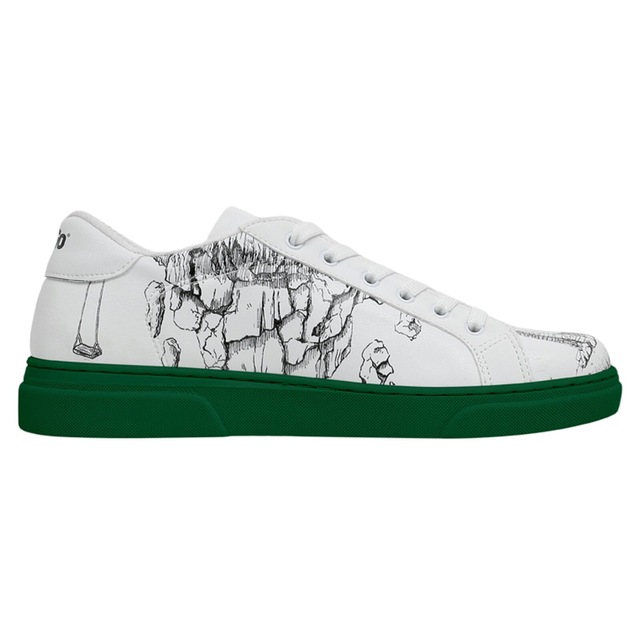 DOGO Sneaker »Ace Low-Top Sneaker Best Of Tweety And Sylvester Black Damen« Handgefertigt