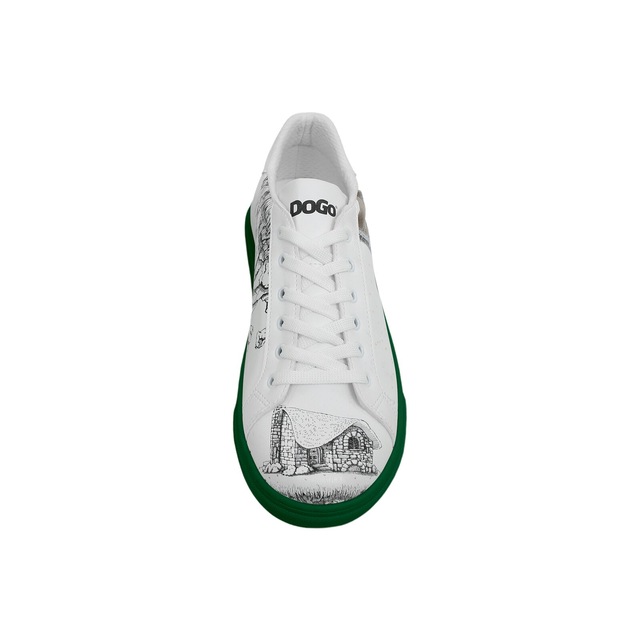 DOGO Sneaker »Ace Low-Top Sneaker Best Of Tweety And Sylvester Black Damen« Handgefertigt