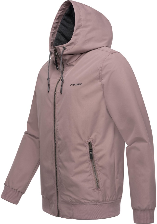 Ragwear Outdoorjacke »Perci« mit Kapuze Stylische Herren Übergangsjacke mit großer Kapuze