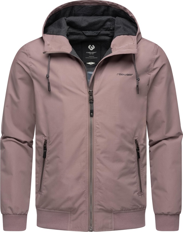 Ragwear Outdoorjacke »Perci« mit Kapuze Stylische Herren Übergangsjacke mit großer Kapuze