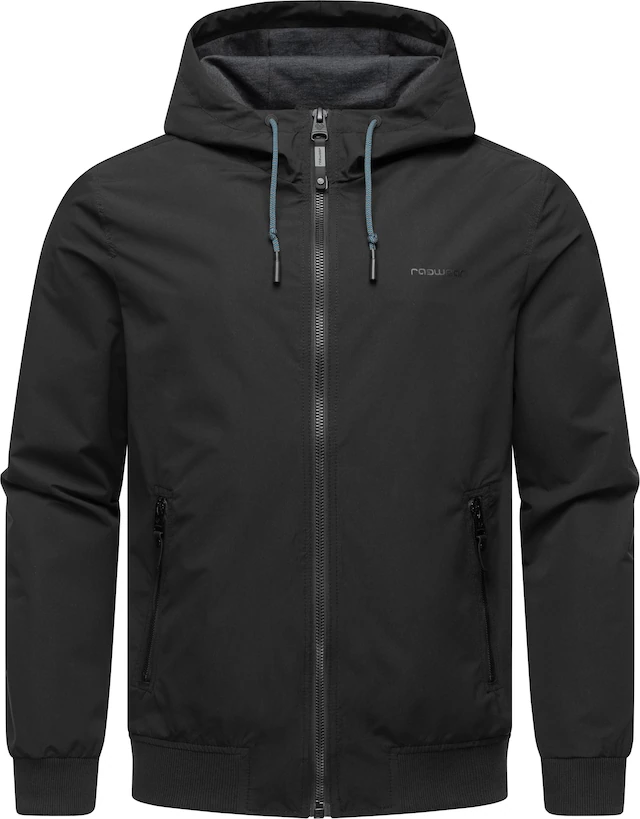 Ragwear Outdoorjacke »Perci« mit Kapuze Stylische Herren Übergangsjacke mit großer Kapuze