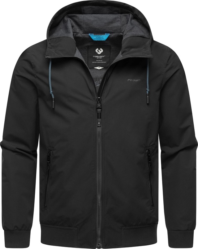 Ragwear Outdoorjacke »Perci« mit Kapuze Stylische Herren Übergangsjacke mit großer Kapuze