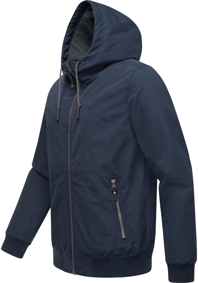 Ragwear Outdoorjacke »Perci« mit Kapuze Stylische Herren Übergangsjacke mit großer Kapuze