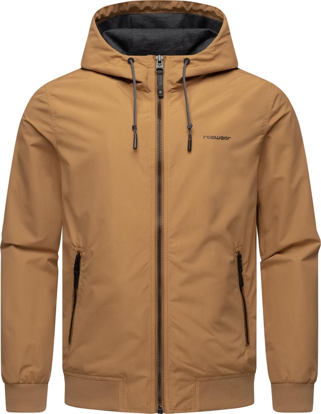 Ragwear Outdoorjacke »Perci« mit Kapuze Stylische Herren Übergangsjacke mit großer Kapuze