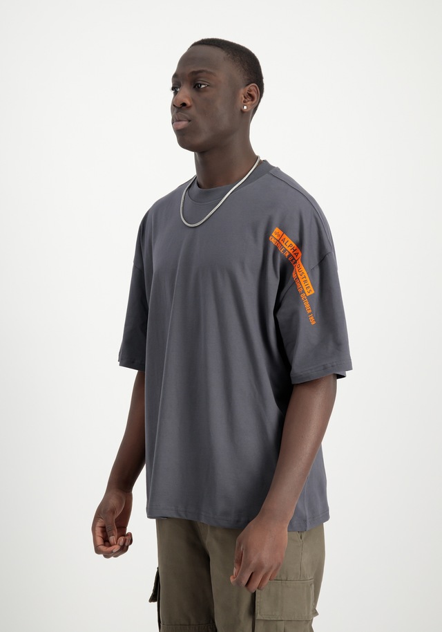 Alpha Industries T-Shirt »Flock Logo T-Shirt«