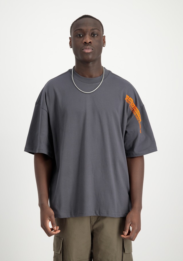 Alpha Industries T-Shirt »Flock Logo T-Shirt«