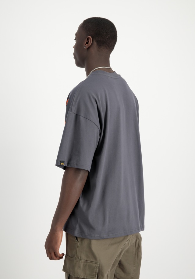 Alpha Industries T-Shirt »Flock Logo T-Shirt«