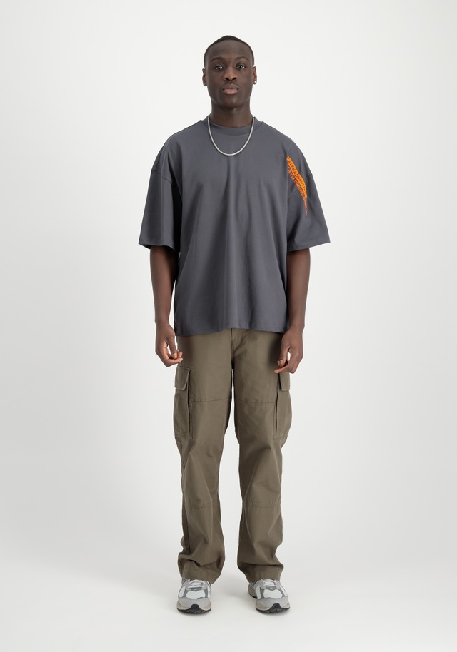 Alpha Industries T-Shirt »Flock Logo T-Shirt«
