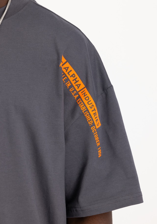 Alpha Industries T-Shirt »Flock Logo T-Shirt«