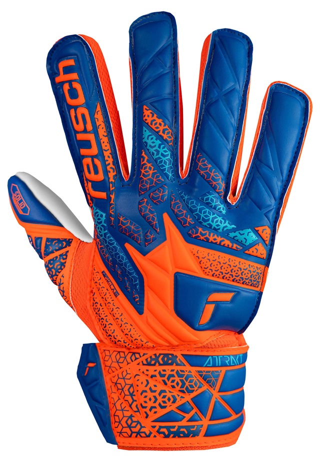 Reusch Torwarthandschuhe »Attrakt Starter Solid Junior« mit Negativ Cut