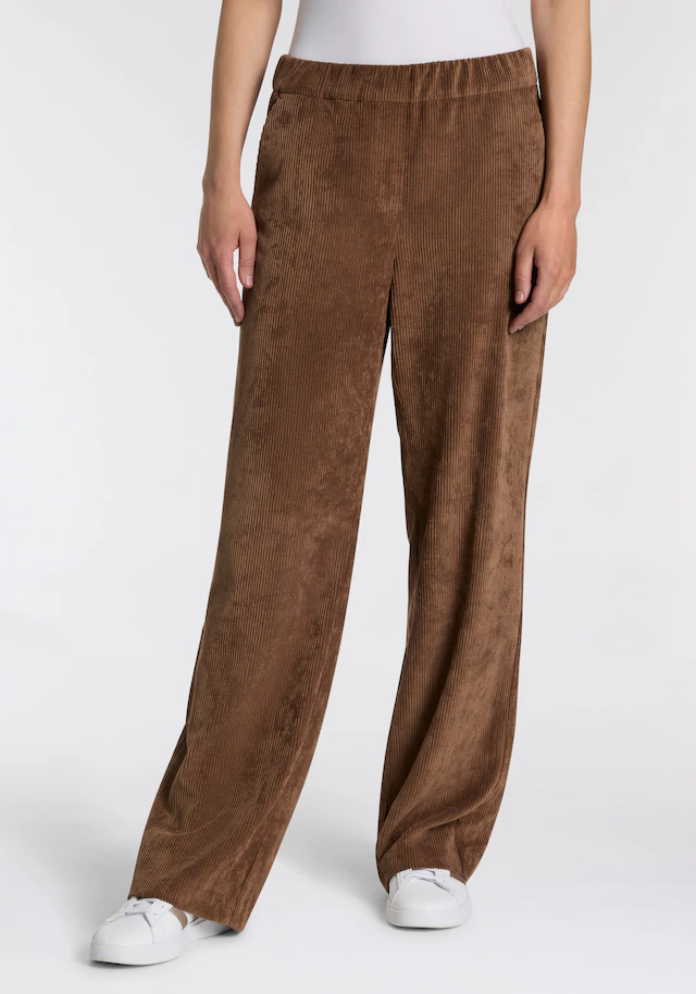MAC Cordhose »CHIARA« mit weitem Bein