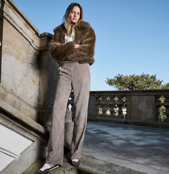 MAC Cordhose »CHIARA« mit weitem Bein