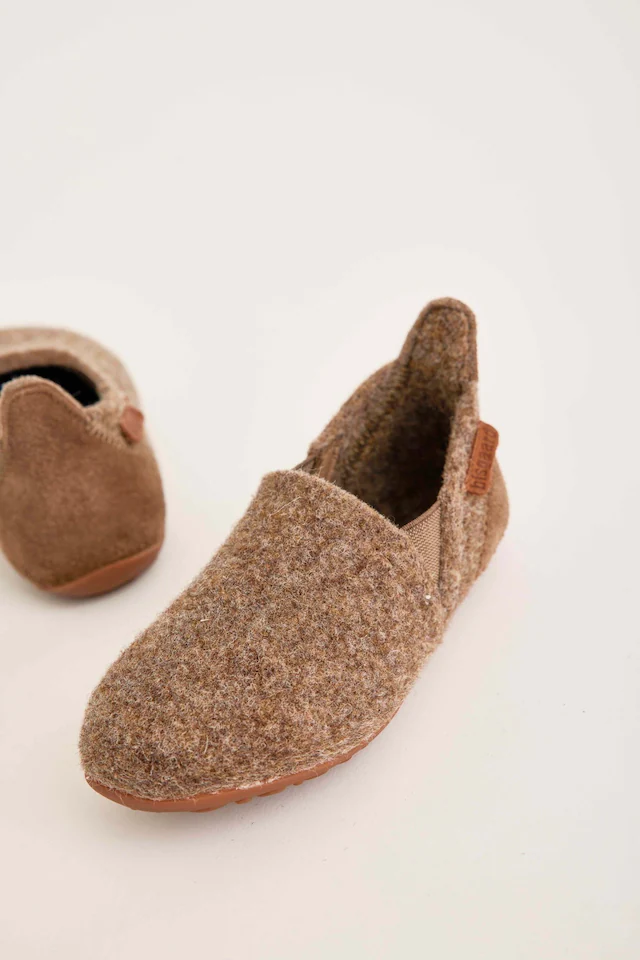 Bisgaard Hausschuh »sailor wool« Kindergartenschuh mit Lammwolle, Größenschablone zum Download