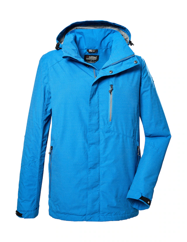 Killtec Outdoorjacke »KOS 256 MN JCKT_CARLEB« Wind- und wasserdichte Herrenjacke mit abnehmbarer Kapuze