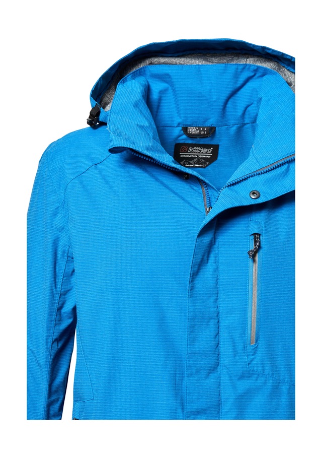 Killtec Outdoorjacke »KOS 256 MN JCKT_CARLEB« Wind- und wasserdichte Herrenjacke mit abnehmbarer Kapuze