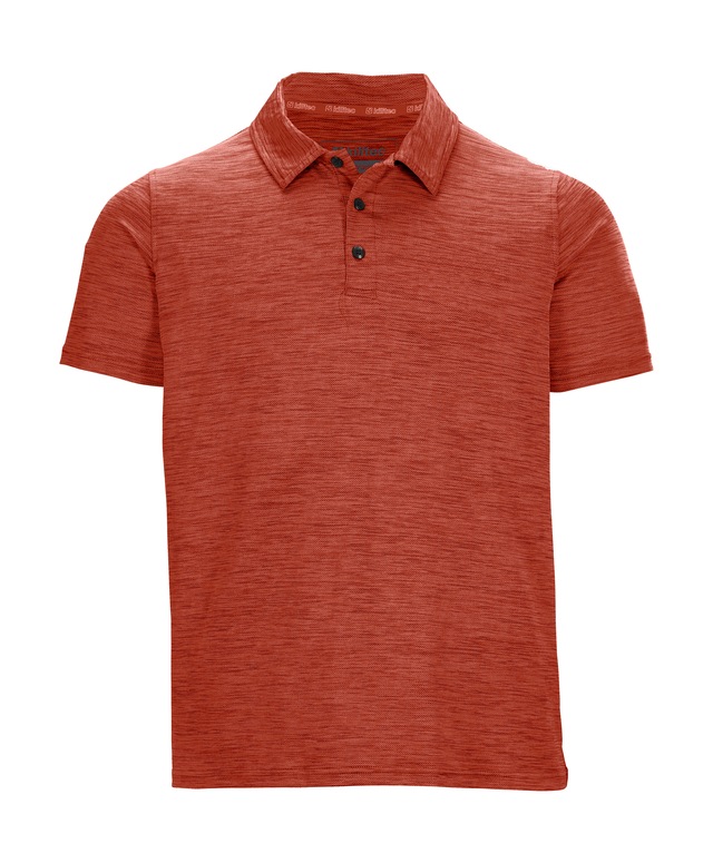 Killtec Poloshirt »MN PL SHRT« Feuchtigkeitstransportierendes, schnelltrocknendes Melange-Poloshirt