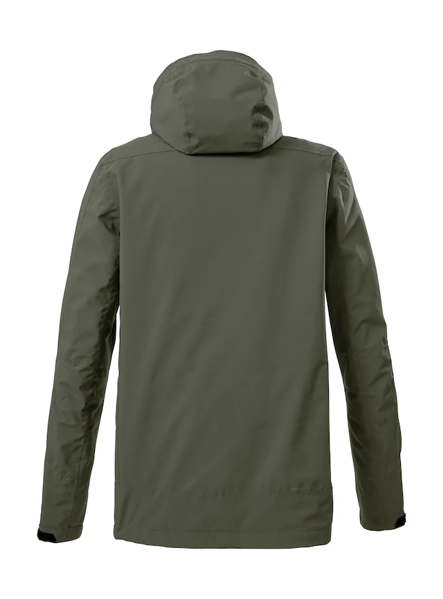 Killtec Funktionsjacke »KOS 87 KG MN JCKT« Wasser- und winddichte Herrenjacke mit verstellbarer Kapuze