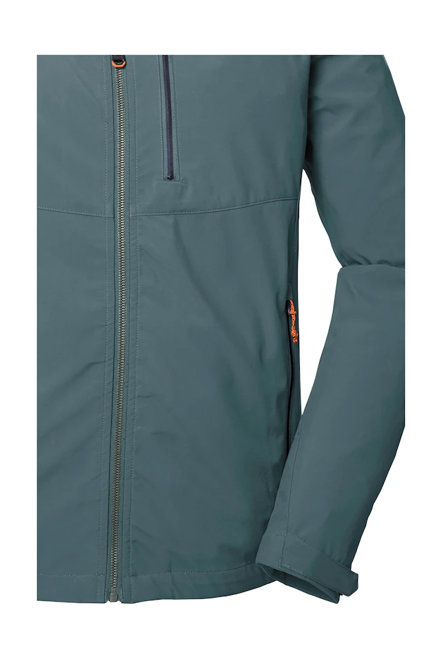 Killtec Softshelljacke »KOS 259 MN SFTSHLL JCKT« Wasserabweisende Softshelljacke mit verstellbarer Kapuze