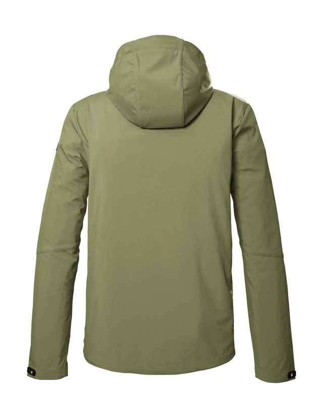 Killtec Softshelljacke »KOS 259 MN SFTSHLL JCKT« Wasserabweisende Softshelljacke mit verstellbarer Kapuze