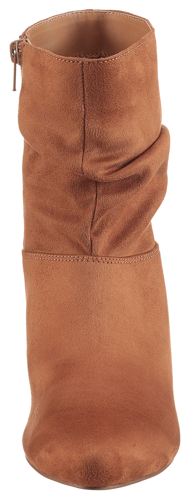 Aniston SHOES Stiefelette Ankleboots mit slouchy Schaft und Reißverschluss