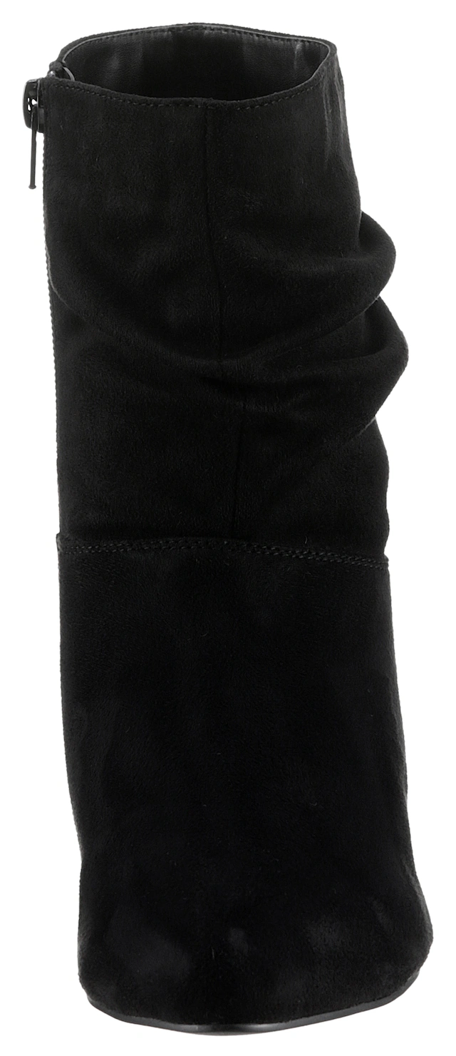 Aniston SHOES Stiefelette Ankleboots mit slouchy Schaft und Reißverschluss