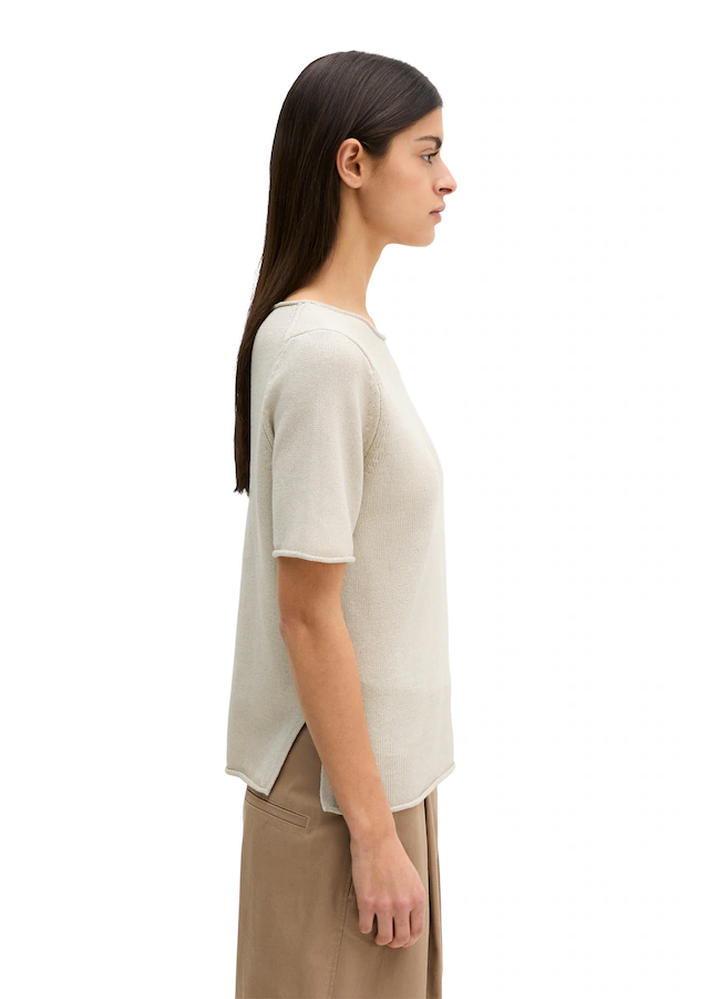 Marc O'Polo Strickpullover »aus Organic-Cotton-Leinen-Mix«