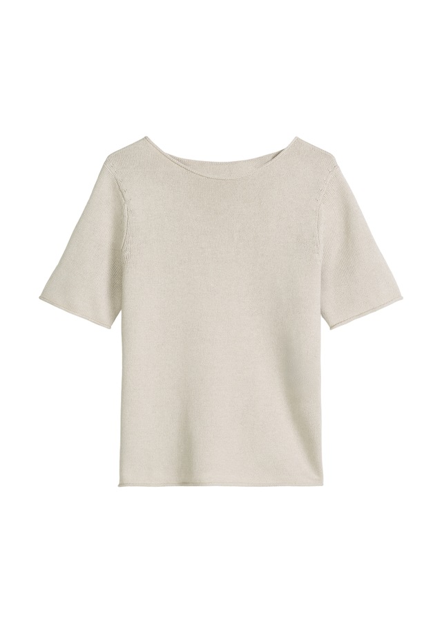 Marc O'Polo Strickpullover »aus Organic-Cotton-Leinen-Mix«