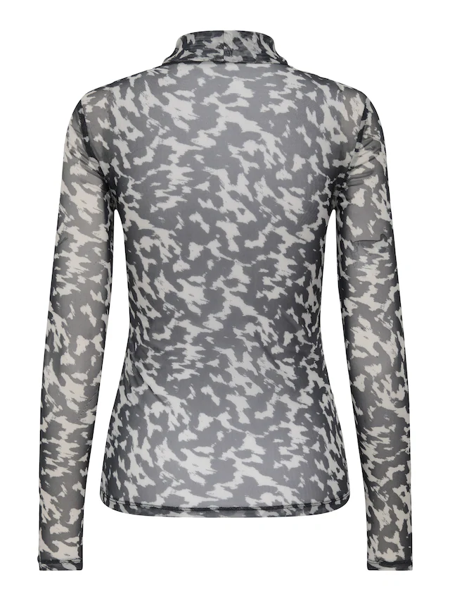 ONLY Langarmshirt »ONLERICA LIFE MESH L/S TOP JRS NOOS« Kunstfaser mit Stretch, regular fit