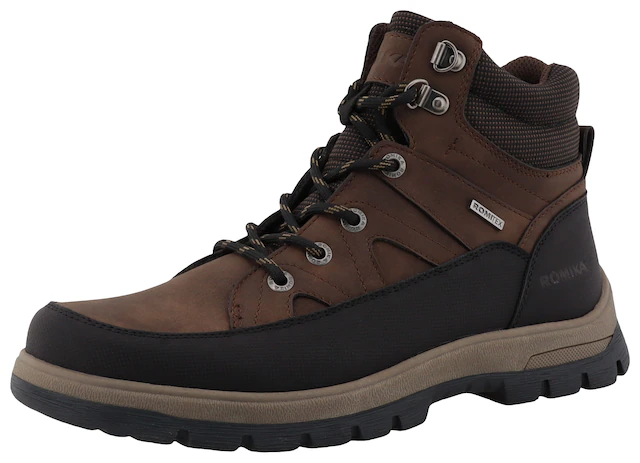 Romika Winterboots Winterstiefelette, Outdoorschuh, Schnürboots mit Innenreißverschluss