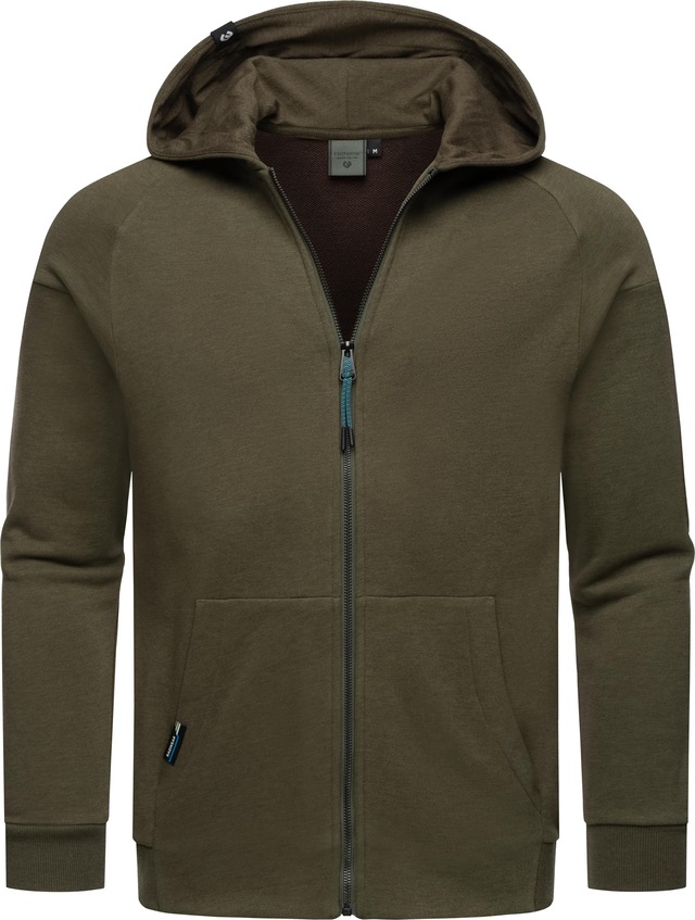 Ragwear Kapuzensweatjacke »Zenway« Herren Basic Sweatjacke mit Kapuze