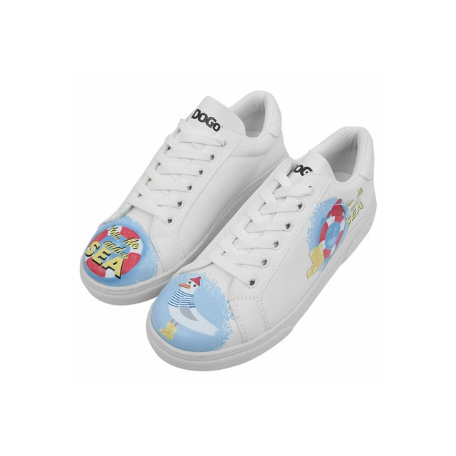 DOGO Sneaker »Ace Low-Top Sneaker You, Me And The Sea Damen Sneaker, Ace« Handgefertigt