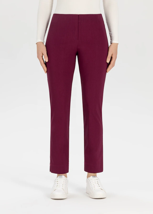 Stehmann Stretch-Hose mit Schlitz