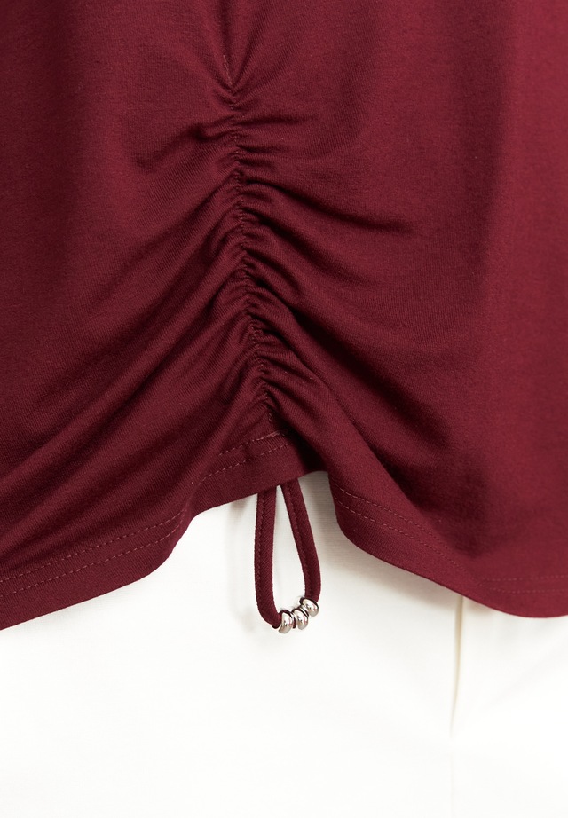 Seidel Moden 3/4-Arm-Shirt mit Raff-Detail vorne - MADE IN GERMANY